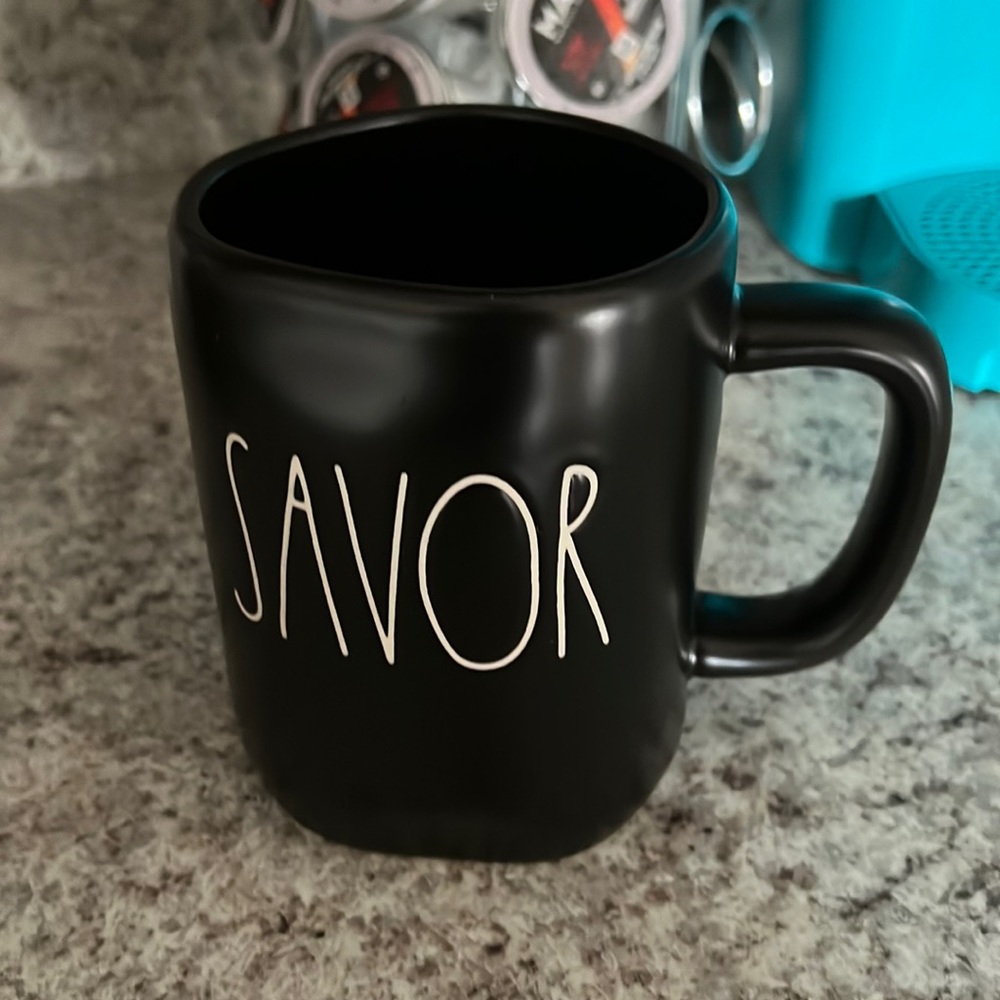 Rae Dunn “savor” coffee mug